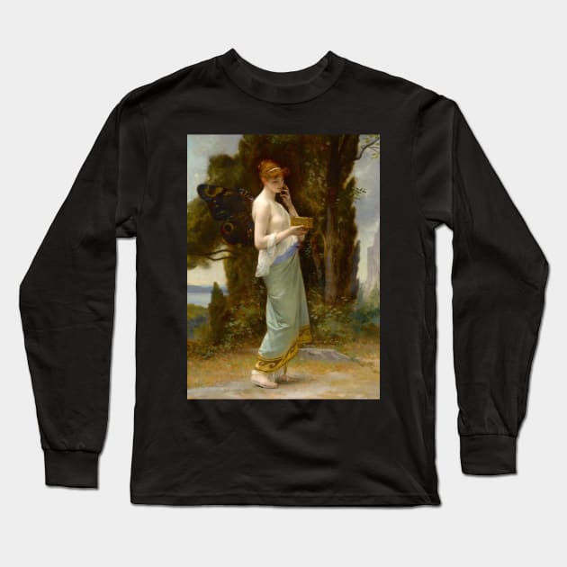 Psyche by Cabanel Long Sleeve T-Shirt by academic-art